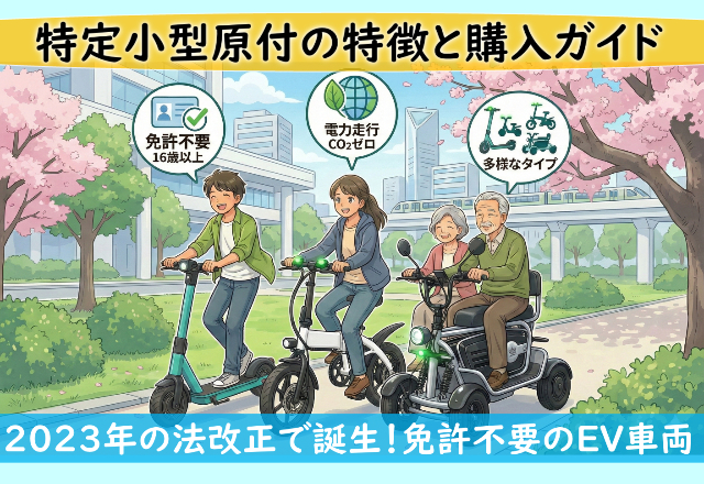 特定小型原付の特徴と購入ガイド