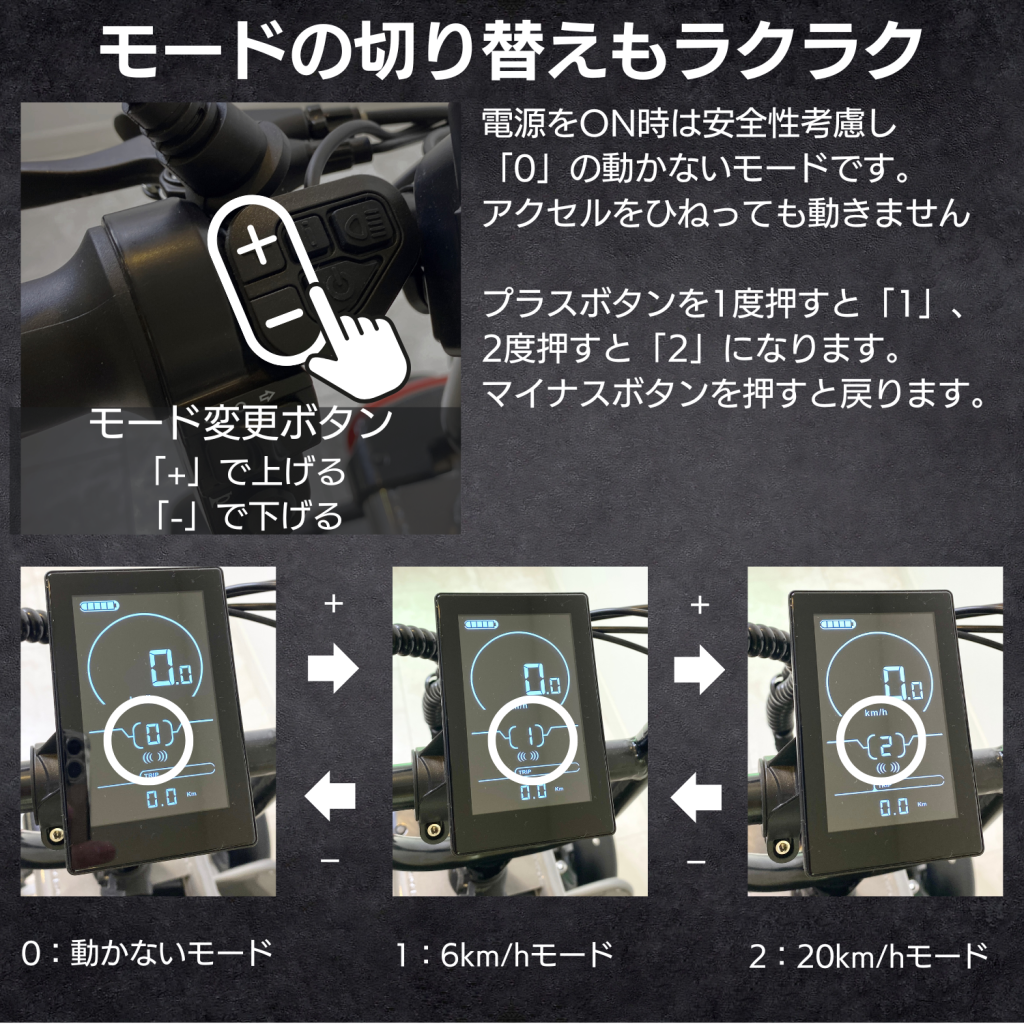 モードの切り替えもラクラク | ELEMOs