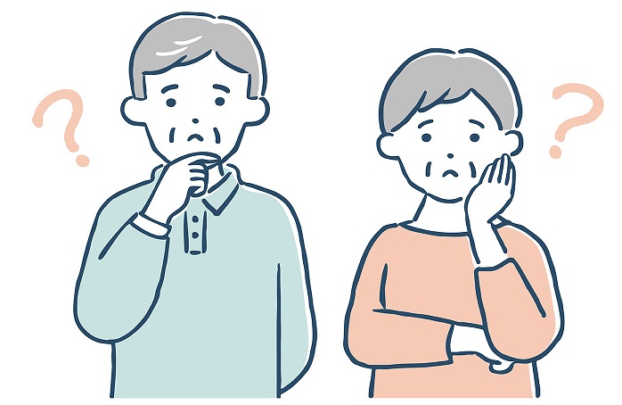 202103AC1シニア夫婦上半身疑問 | ELEMOs