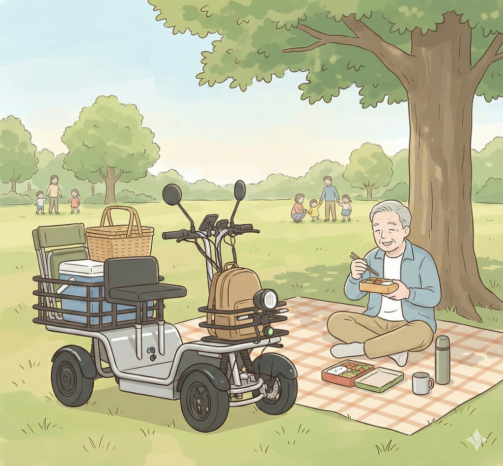 エレカーゴで公園へ | ELEMOs