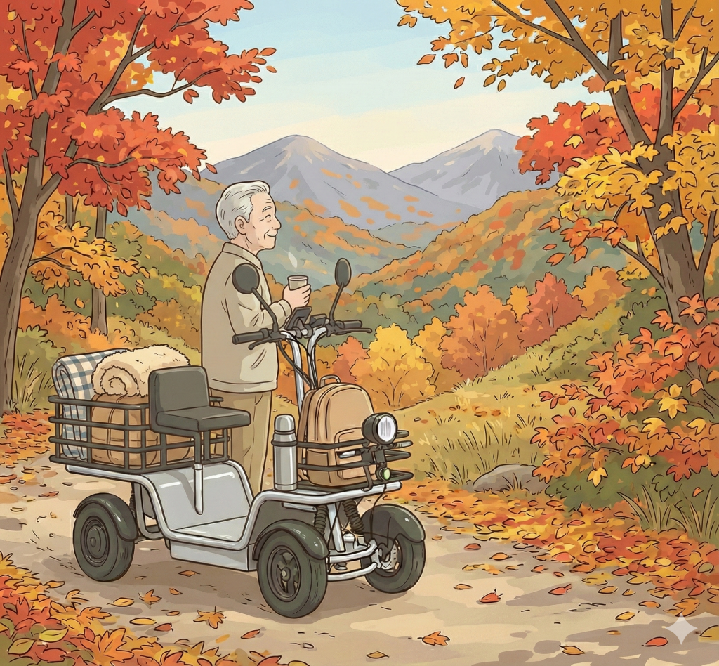 エレカーゴで紅葉2 | ELEMOs