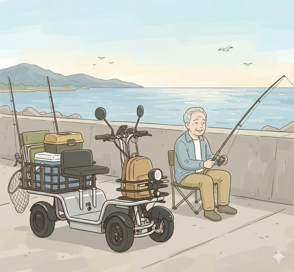 エレカーゴで釣りを楽しむ | ELEMOs