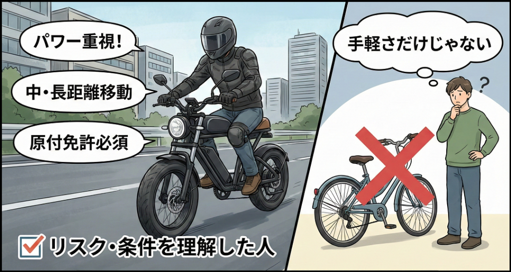 モペットがおすすめの人1 | ELEMOs