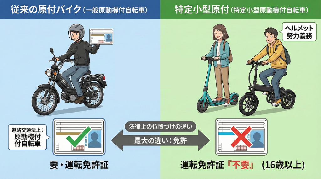 特定小型と原付バイクは別物 | ELEMOs