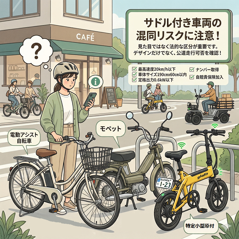 特定小型と似ている二輪 | ELEMOs