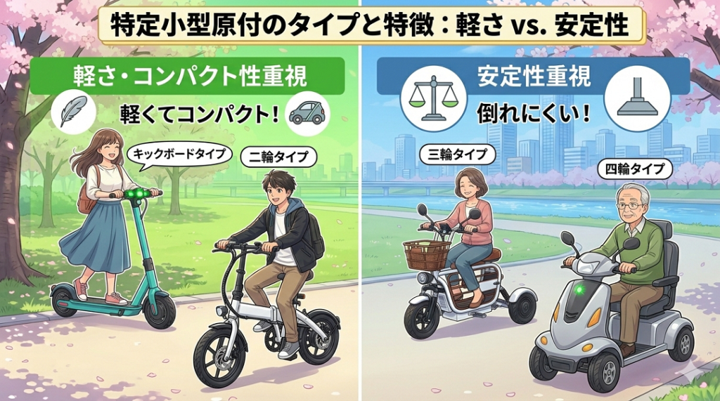 特定小型原付まとめ車種タイプ | ELEMOs