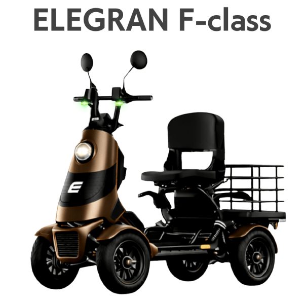 【免許不要・積載力を最大化したエレガントカーゴ・航続距離最大約130km】ELEGRAN F-class